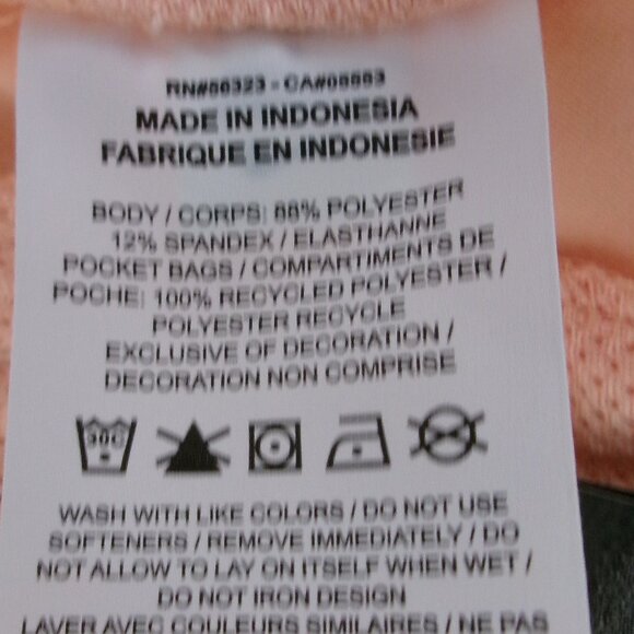 New Nike FLEX Dri-Fit Peach Shorts S Light Orange Mid-Rise 5" Inseam NWT - Picture 10 of 11